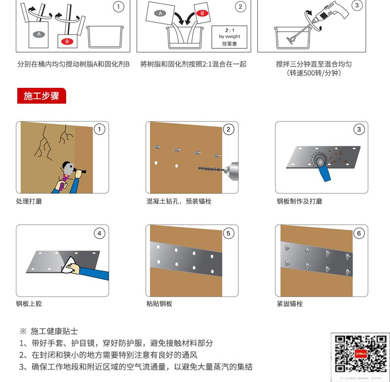 包钢禹州粘钢加固施工过程